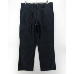 Banana Republic Pants 33X30 Linen Blend Cargo Chino Relaxed Baggy NEW
